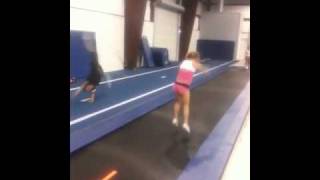 Back Handspring Layout Layout Oops