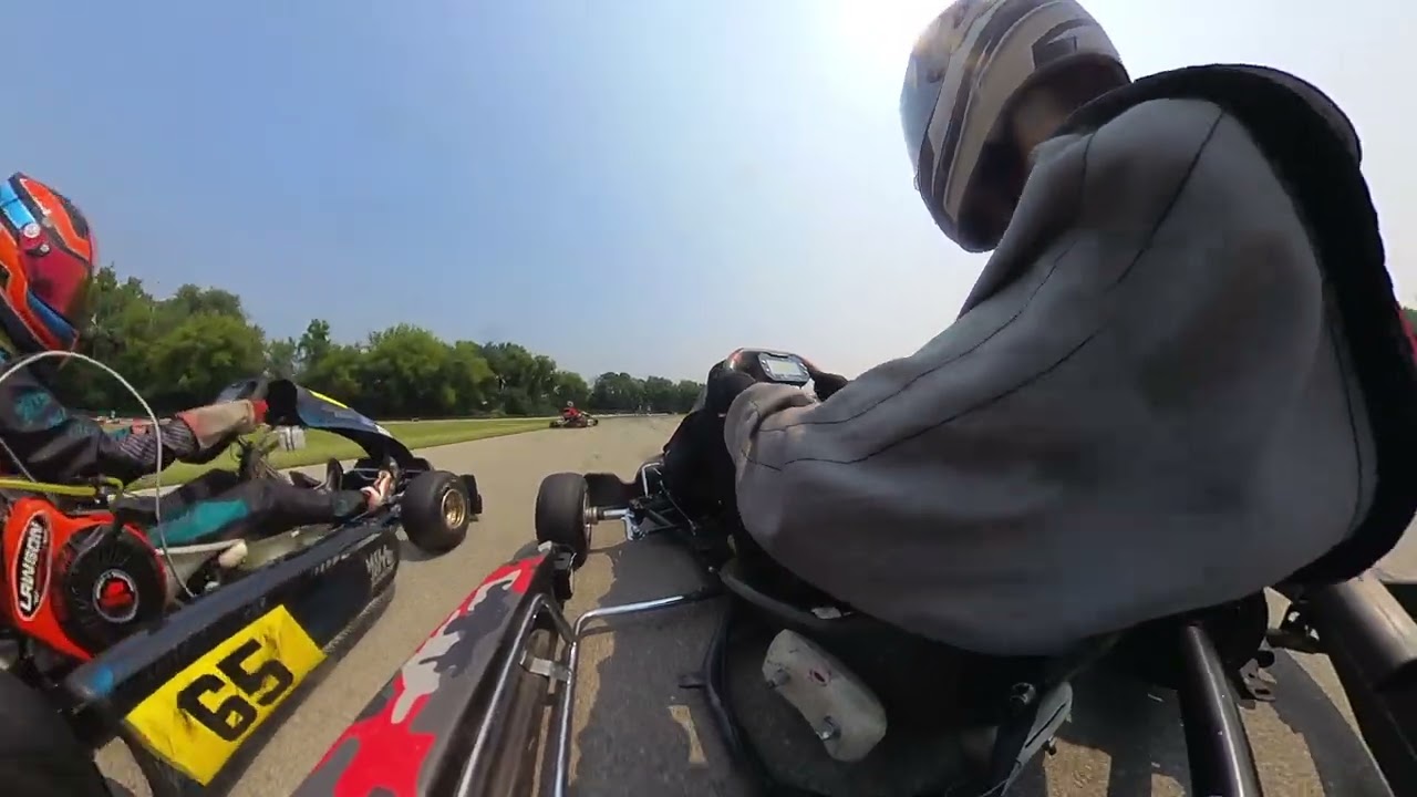 Badger Kart Club Senior Medium Heat 1 8 3 25