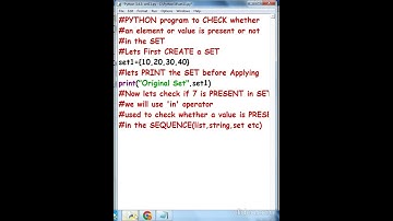 #python🐍 #sets🌟✨ #program To Check If a Given Value is Present in Set or Not❓🚀💥#shorts #code