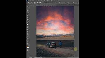 One Click Sky Replacement | Photoshop Tutorial #shorts #youtubeshorts #tutorial #art