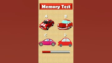 Memory Test || Riddles And Puzzles For Iq Test || part 2 || #shorts #quiztime