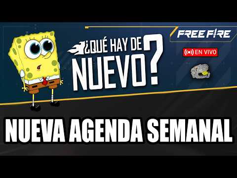 🔴 NUEVA AGENDA SEMANAL DE FREE FIRE /PONCHOELREX 😎 (VERTICAL)