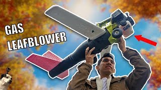 FLYING Leaf Blower RC Airplane Drone