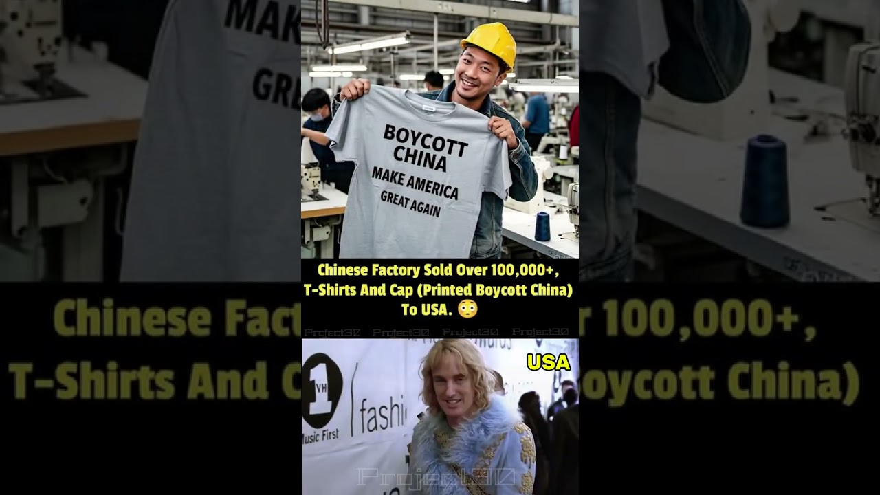 🚨Boycott China… But Made in China!