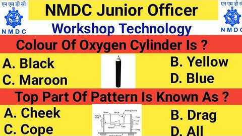 NMDC Model Paper 2021 Top 10 Workshop Technology Objective Questions And Answer For All Exams - 74