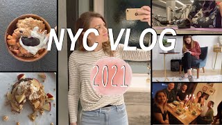 NYC Vlog 2021 || A week in my life - Meal Prep, Dreaming, Intermittent Fasting, Making New Friends