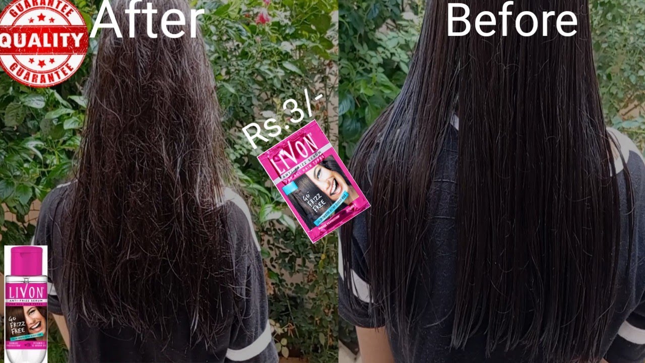 how to use livon serum in hair/Livon serum review/hair serum