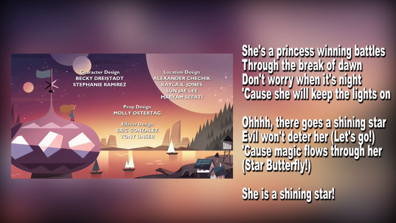 Lyrics Season 3 Credits - Star Vs The Forces Of Evil - YouTube