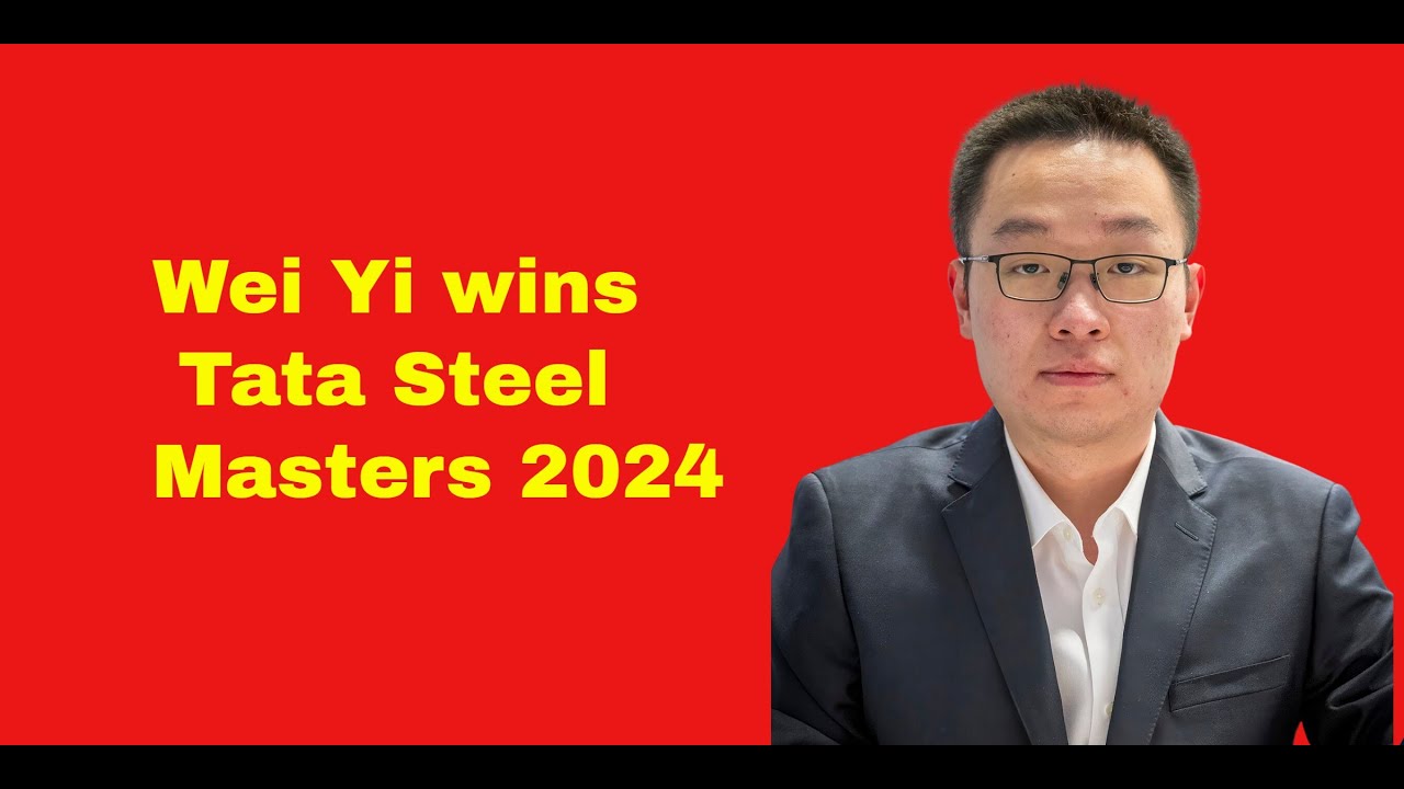A Gem From Tata Steel Masters 2024 Wei Yi vs Max Warmerdam Wijk aan