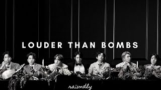 bts - louder than bombs (sped up) Resimi