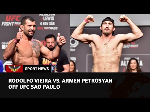 UFC Sao Paulo Highlights: Rodolfo Vieira vs. Armen Petrosyan Cancelled Last Minute