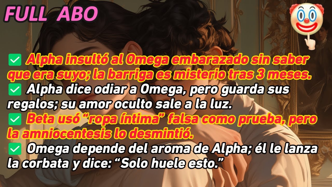Alpha regañó al Omega que huyó por estar embarazado de otro, sin saber que era su “obra” en celo