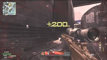 MW3: MSR Sniper MOAB?! :(