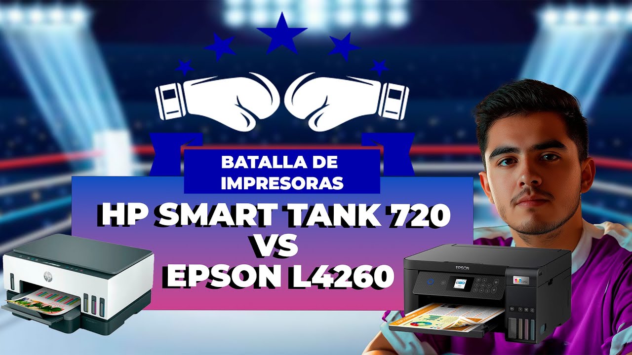 Batalla de Impresoras: HP Smart Tank 720 vs Epson L4260 🖨️🔥 ¿Cuál Es Mejor?