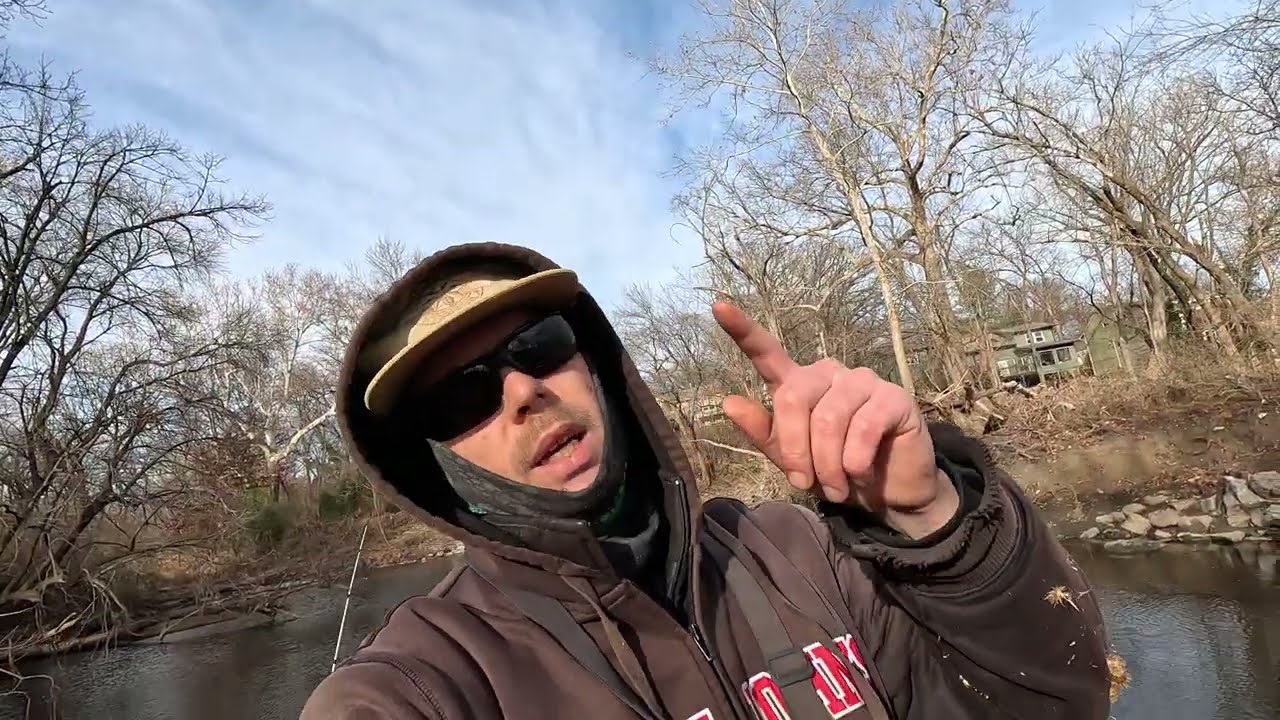 Catching Big Catfish In A Tiny Creek