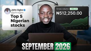 Top 5 Nigerian Stocks To Buy For September 2026