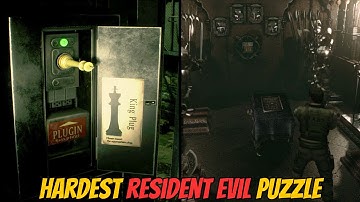 Top 10 HARDEST Resident Evil Puzzles!