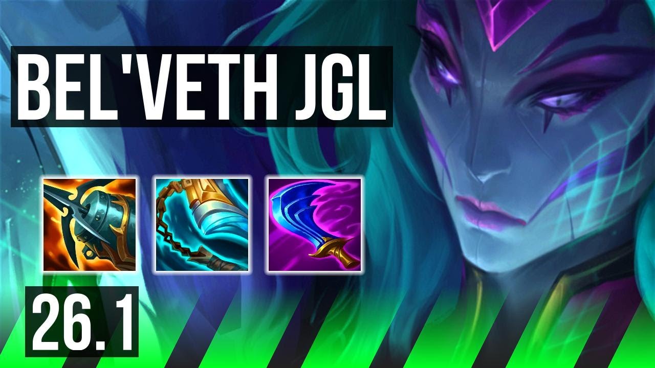 Watch Bel'Veth destroy Lillia in Korean Master! 
Highlights: Good KDA: 19/1/3. 
Learn what runes to use, what items to build, understand how to clear, invade, gank, teamfight, and outplay your opponents as #BelVeth. 
/// #LeagueOfLegends high elo replay 
 
Thank you for watching! 
Did you learn something new? Share it in the comments! 
If you liked this video, please leave a thumbs up, if you disliked it, be sure to give me feedback in the comments. I appreciate your support! 
 
~~~| DOMISUMREPLAY |~~~ 
High elo replays for every role and champion. Improve your gameplay. Many uploads per day. 
 
~~~| WATCH MORE |~~~ 
Main channel: https://www.youtube.com/channel/UChkYqBSmrYsPjOTK2N4pdWg?sub_confirmation=1 
Bel'Veth channel: https://www.youtube.com/channel/UC9KlTlpK16x-n45KC2t4U9w?sub_confirmation=1 
 
More replays of: 
- Bel'Veth vs Lillia: https://www.youtube.com/playlist?list=PLxJg2vK2hjP2vGsyXIW3laWcKmH4WyDMm 
- Bel'Veth JUNGLE: https://www.youtube.com/playlist?list=PLxJg2vK2hjP2vVKOsID5r9LqwQ1-nKfUx 
 
~~~| MATCH INFO |~~~ 
GAME TYPE: Ranked Solo/Duo 5v5 
REGION: KR 
AVERAGE RANK: Master 
SEASON: Season 2026 
PATCH: 26.1 
 
~~~| SPECTATED PLAYER |~~~ 
CHAMPION: Bel'Veth 
SKIN: Battle Boss Bel'Veth (Rainbow) 
RANK: Master 
RIOT ID: 기억을 잃은 노인 # 틀 딱 
OP.GG: https://op.gg/summoners/kr/%EA%B8%B0%EC%96%B5%EC%9D%84+%EC%9E%83%EC%9D%80+%EB%85%B8%EC%9D%B8-%ED%8B%80+%EB%94%B1 
RUNES: PRECISION - Conqueror, Triumph, Legend: Alacrity, Coup De Grace; INSPIRATION - Magical Footwear, Cosmic Insight (Adaptive Force + Adaptive Force + Health Scaling) 
 
~~~| OPPONENT |~~~ 
CHAMPION: Lillia 
SKIN: Faerie Court Lillia (Obsidian) 
RANK: Master 
RUNES: PRECISION - Conqueror, Triumph, Legend: Haste, Coup De Grace; INSPIRATION - Magical Footwear, Cosmic Insight (Adaptive Force + Adaptive Force + Health Scaling) 
 
I am not one of the summoners playing in the matches uploaded to this channel, so I am unfortunately unable to answer questions about decisions made by the summoners in the game. 
 
played at 2026-01-11 04|27|54 (CET); rec on wd-grille at 2026-01-11 15|27|34 (CET); mtdt at 2026-01-11 16|32|35 (CET); KR-8021276737-JUNGLE-BLUE