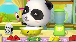 Cleaning Fun Baby Panda | Recipes for Beauty Care | BabyBus Game screenshot 4