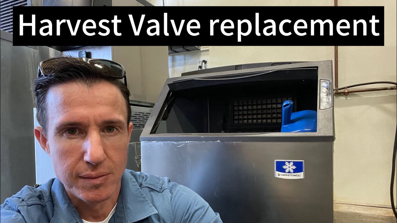 Проблема с льдогенератором Manitowoc, не производящим лед, устранена путем замены клапана сбора и...