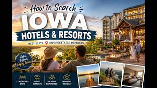 How to search Iowa hotels and resorts
