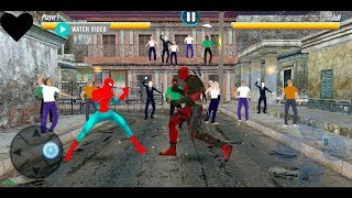 Flying Spider Hero City Rescue (STREET FIGHT MODE) Android Gameplay screenshot 5