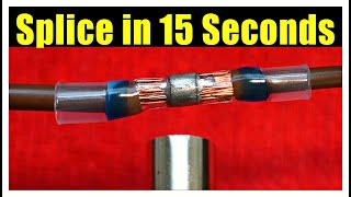 How to Splice Wires Quickly and Correctly