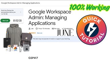 [JUNE] Google Workspace Admin: Managing Applications || GSP417 #qwiklabs #qwiklabsarcade2025