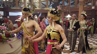 Pengantin Datang Adat Jawa Di Sambut Tari Rama & Shinta ' Ratu Albaniah Arif & Khalis Mustiko