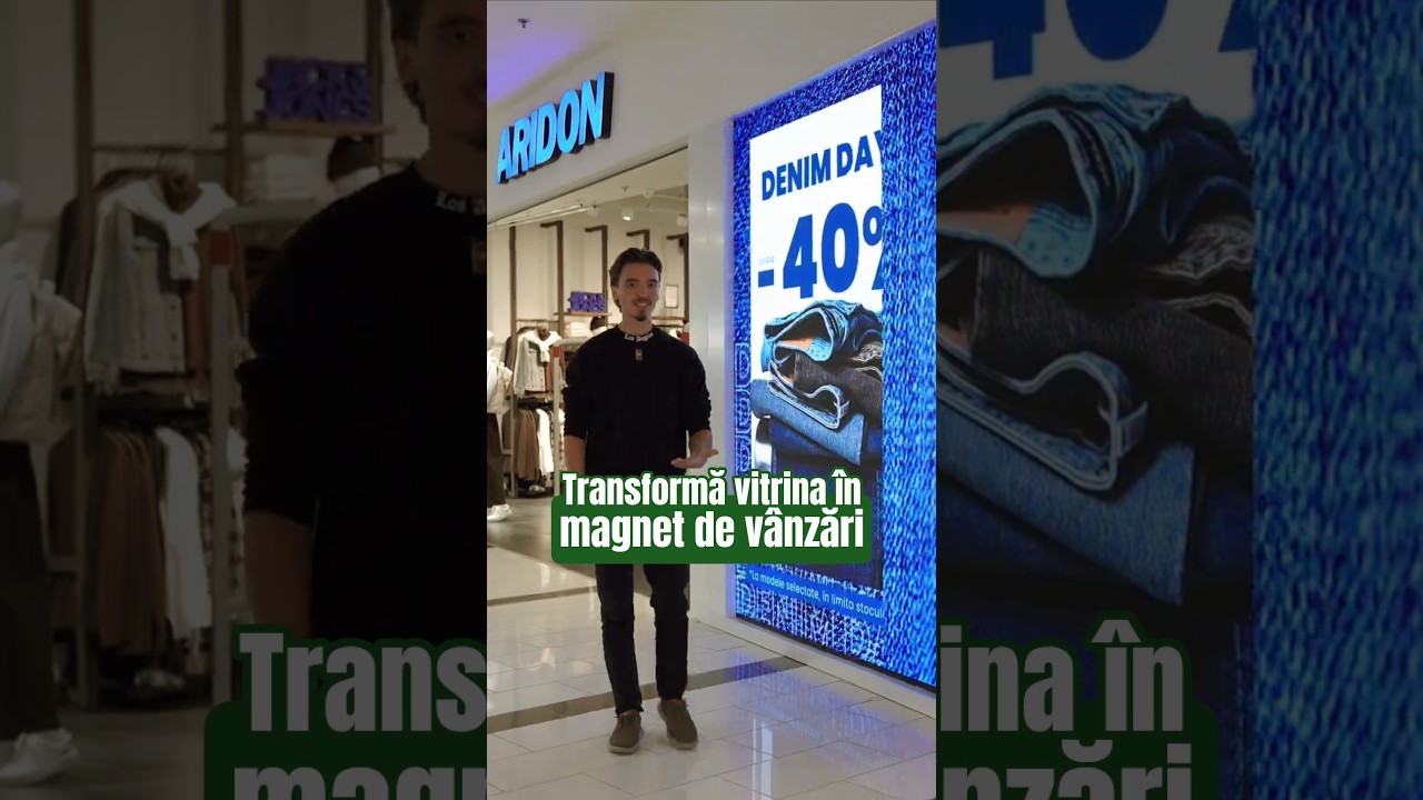 Un LED-ecran aduce mai mulți clienți decât orice banner!