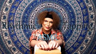 ASMR Rhythmic Tapping and Scratching - 90s Nostalgia - Acrylic Nails on Wood