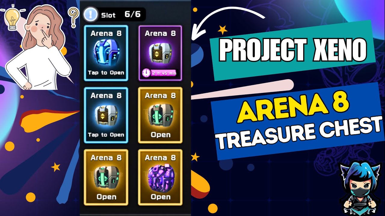 Project xeno arena 8 treasure chest opening projectxeno xenoph xeno