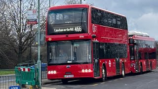 Brand New Byd Bd11 Journey Arriva London Ed82 On 466