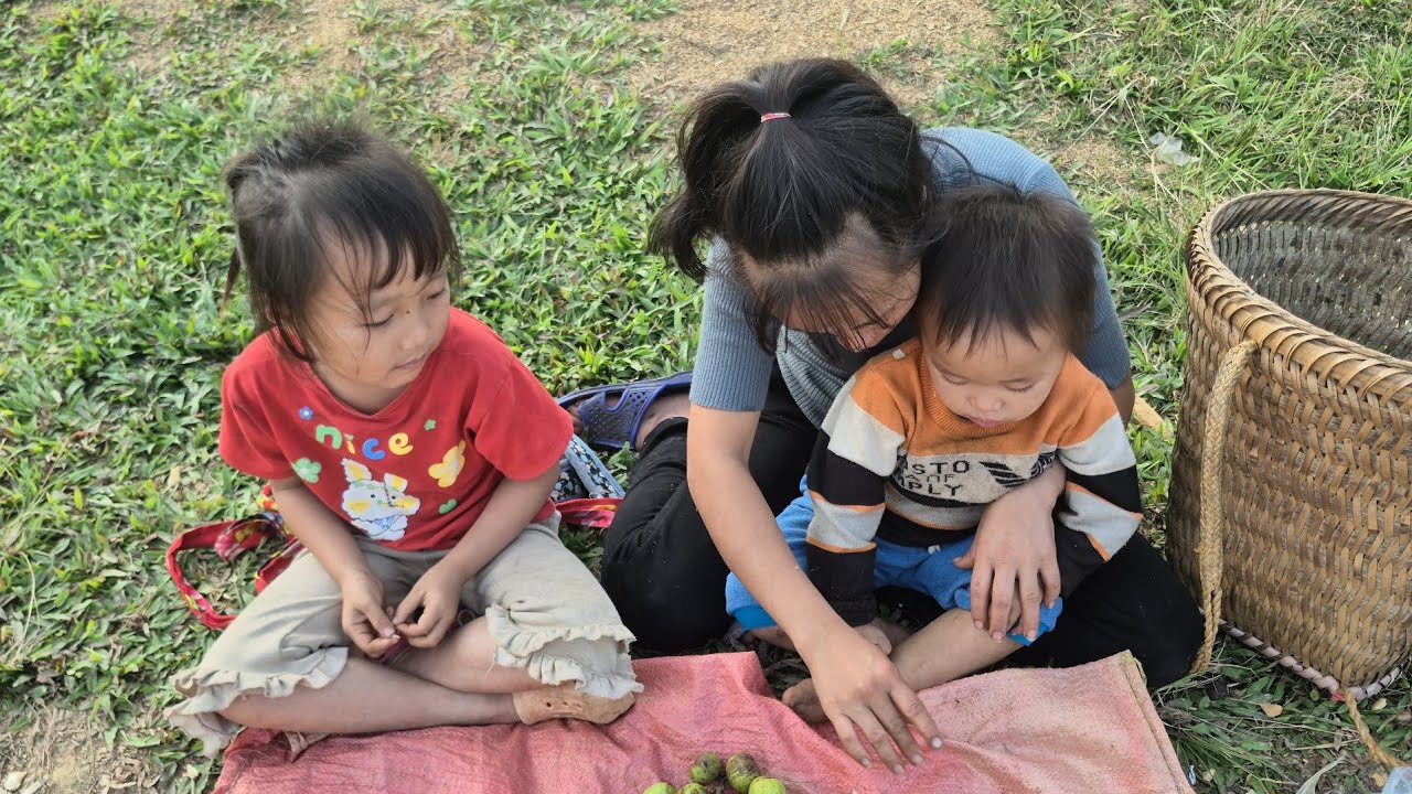 ba mẹ con đi lấy qga mang đi bán #Hoàng tiểu yến #123