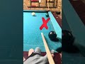How to shoot one rail kick shot with spin #billard #8ballpool #tips #trickshot