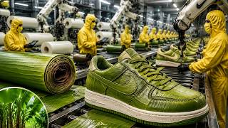 Inside Nike's SECRET Factory: $200 Sneakers Made from BANANA LEAVES (Sports Industry Exposed)