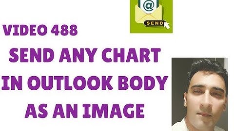 Learn MS Excel -Video 488- VBA- How to paste chart as a snapshot in Outlook body