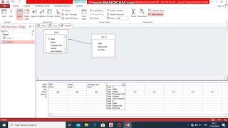 Simple Ms Access Tutorial about Table-Query-Form-Report