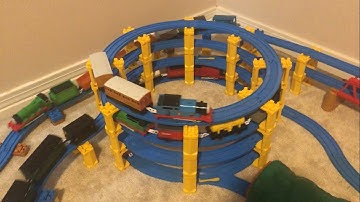 Five Tomy Thomas engines in action | TOMY Day 2023 | Train running session | Thomas & Friends