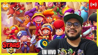 DIRECTOSUBIENDO COPAS a TODOS MIS BRAWLERS con SUSCRIPTORES en BRAWL STARS⭐#GGamer