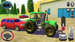 Real Cargo Tractor Pulling Simulator -  Offroad Chained Truck Towing Rescue -   Android GamePlay #2 screenshot 5