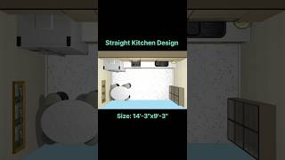 Modern One Wall Kitchen Design for Indian Homes | Small Modular Kitchen Ideas 2026 #modularkitchen