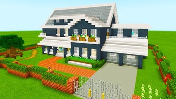 Minecraft Tutorial: How To Make A Ultimate Suburban House "2019 Tutorial"