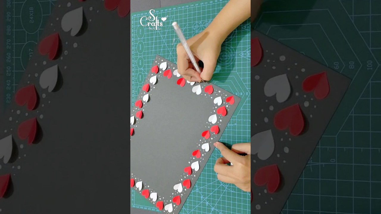 Scrapbook making ideas | handmade Scrapbook for birthday tutorial| S Crafts #scrapbooking #shorts