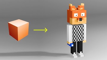 I Designed 3D NFT Animals in Blender (Voxel Art)