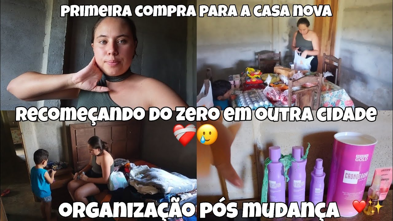 MUDAMOS DE CIDADE! 🏡🥹 + PRIMEIRAS COMPRINHAS E ORGANIZAÇÃO DA CASA NOVA! 