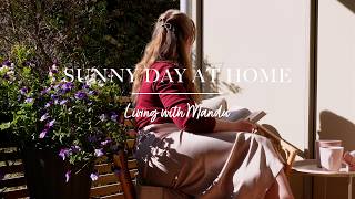 A Slow Spring Day at Home 🌸 Homemade Summer Rolls & Reading in the Sun 📖☀️ screenshot 3