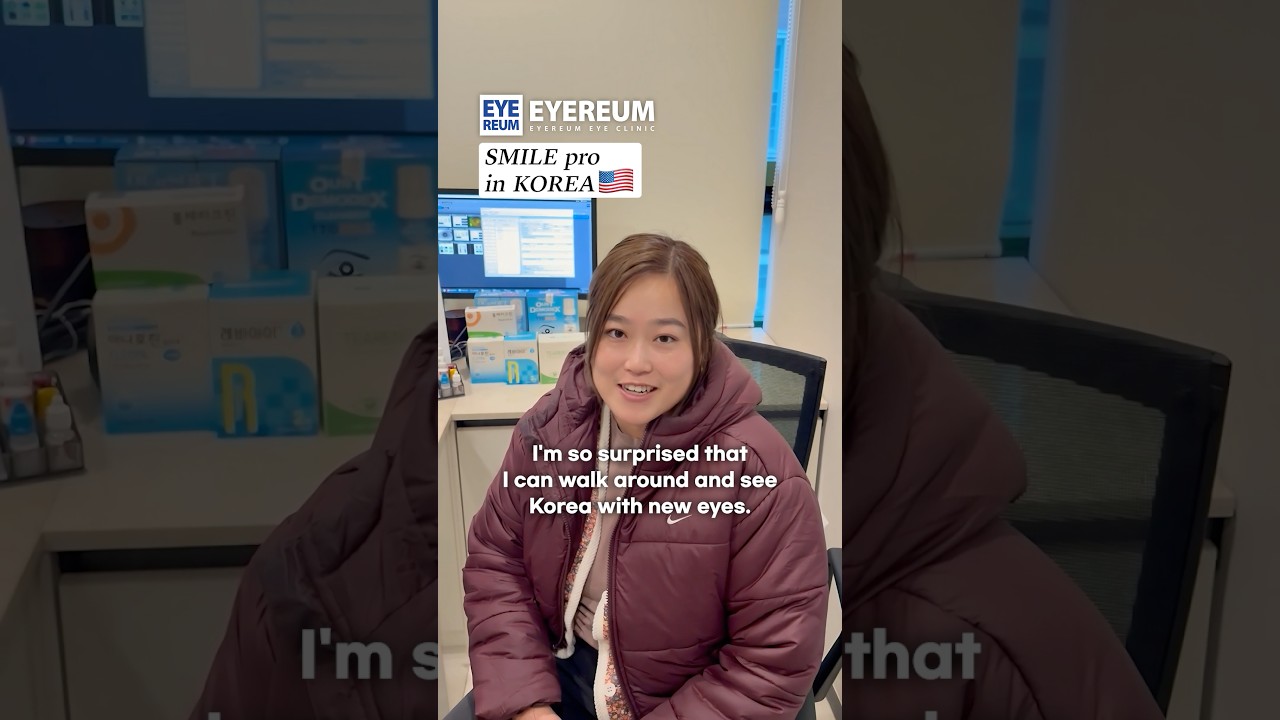 [Айриум Нүдний Эмнэлэг] SMILE Pro Солонгост｜Хурдан бөгөөд өвдөлтгүй хараа засалт