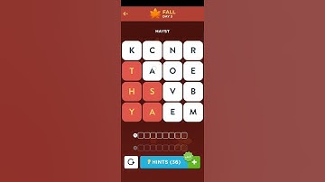 WordBrain 2 Fall Event September 19 2021 | Wordbrain 2 Fall Event Day 3 Answers