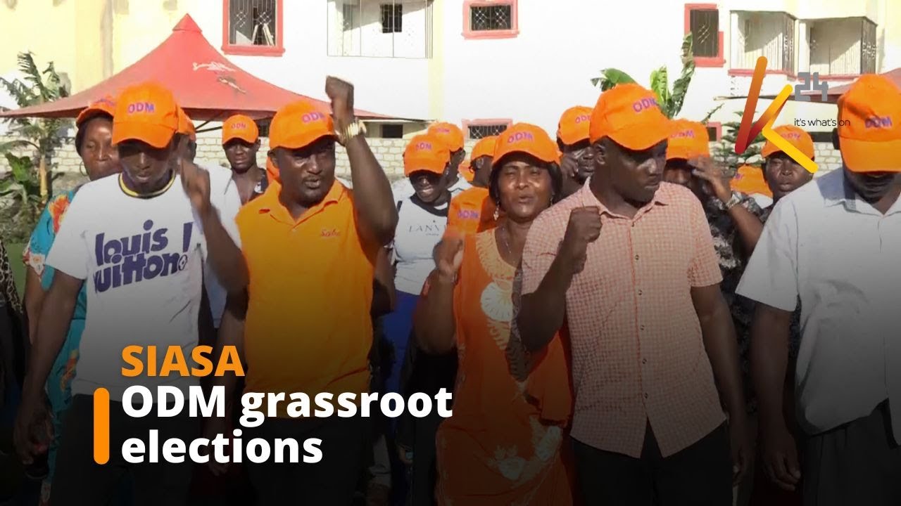 ODM grassroot elections - YouTube